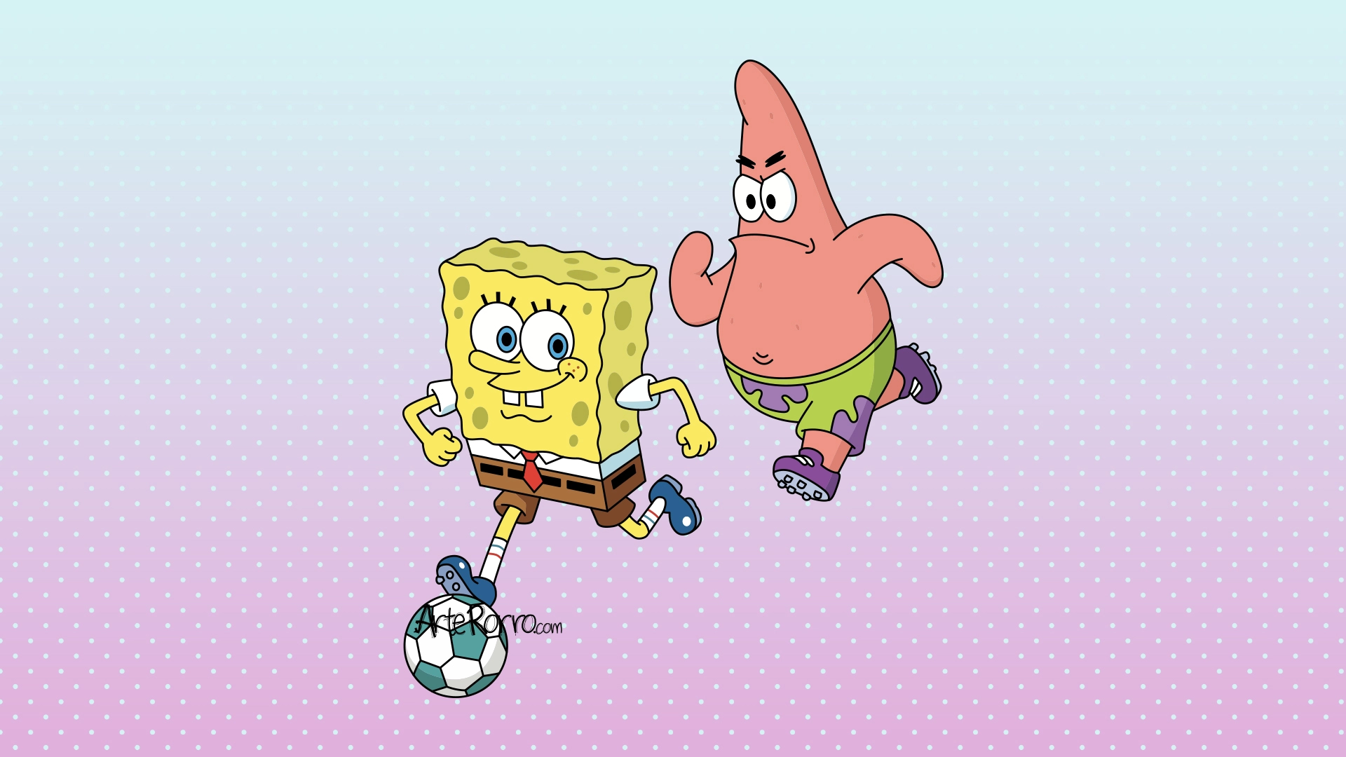 SpongeBob and Patrick