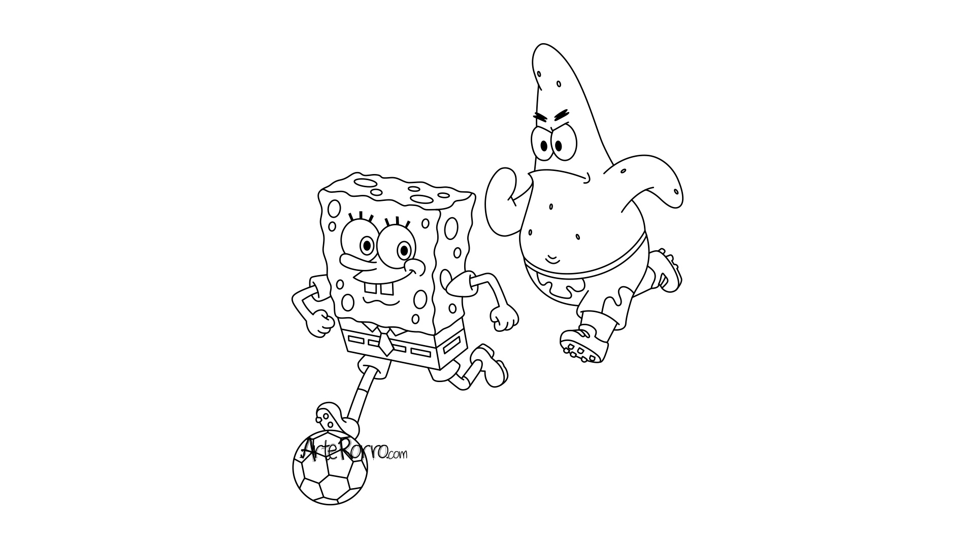  SpongeBob and Patrick