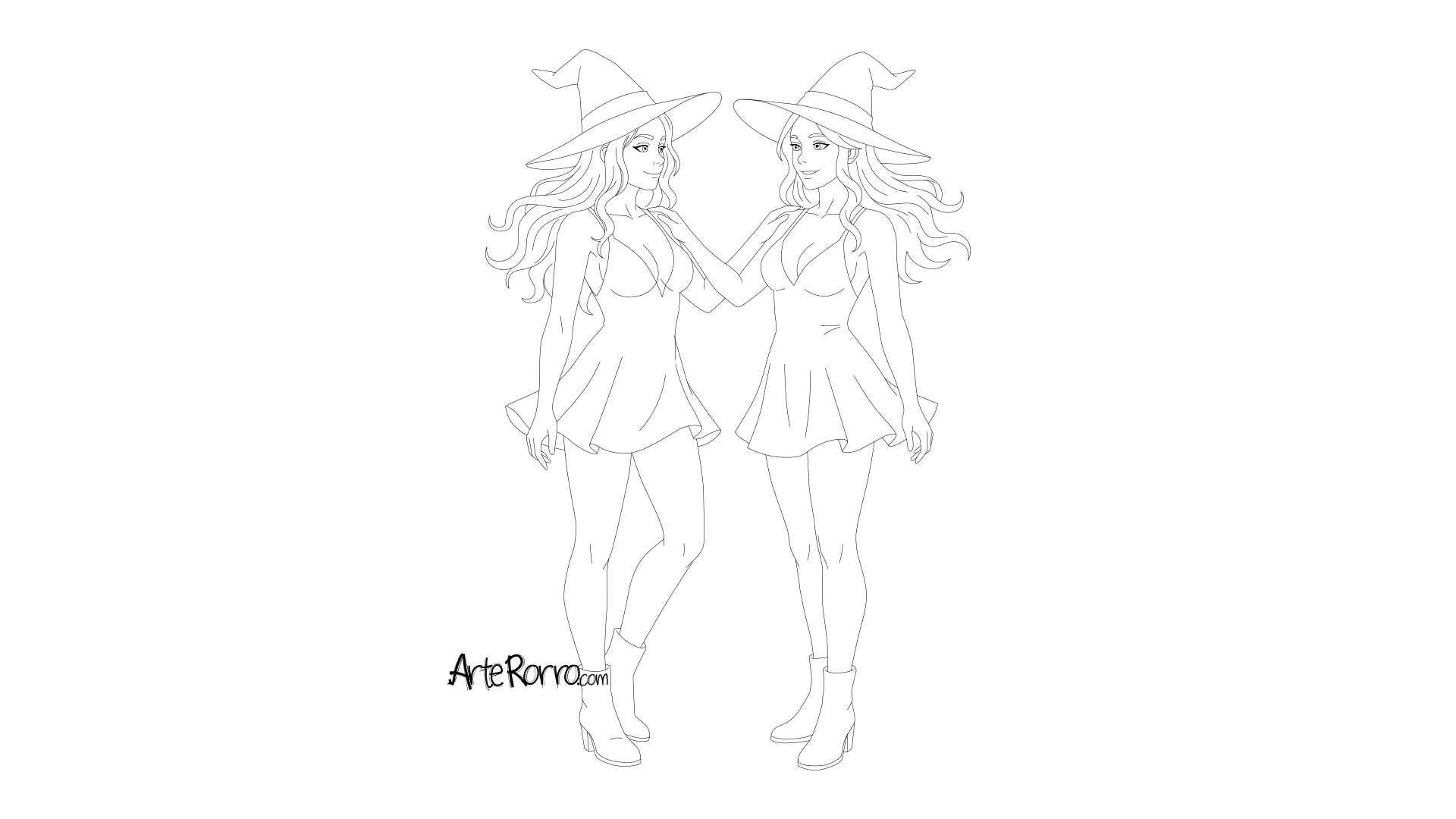 Dibujo de  Brujas