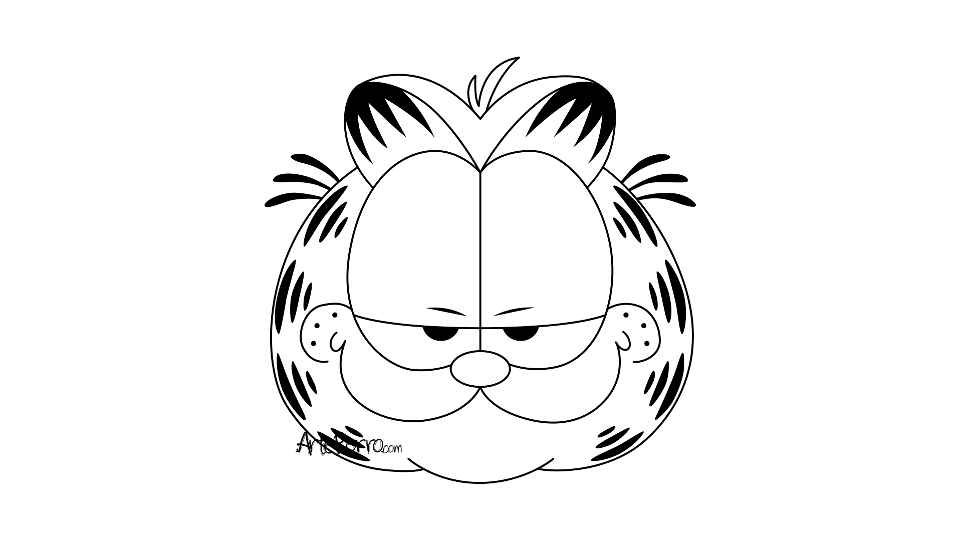 Dibujo de  Garfield