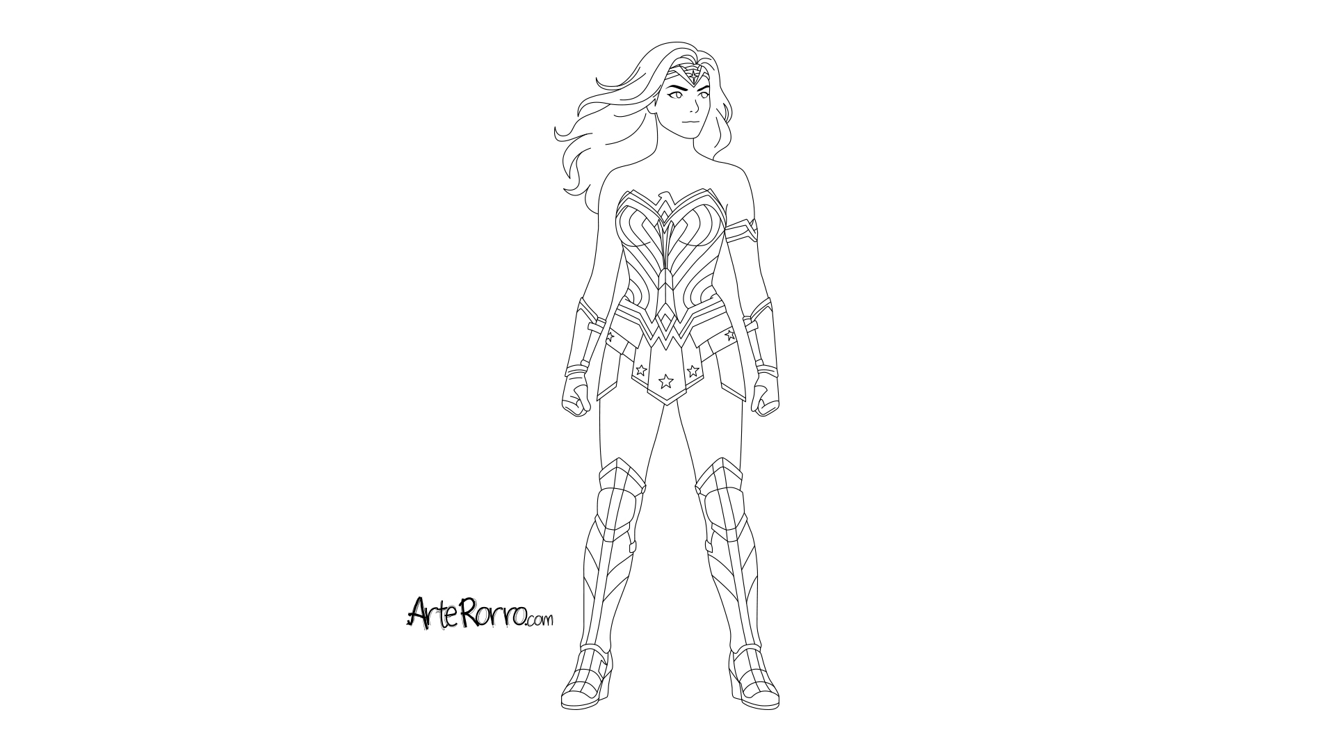 Dibujo de  Mujer Maravilla