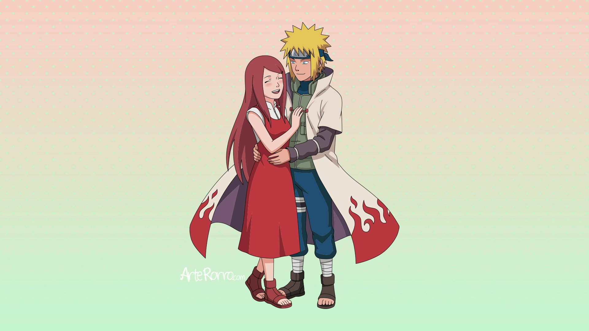 Minato y Kushina