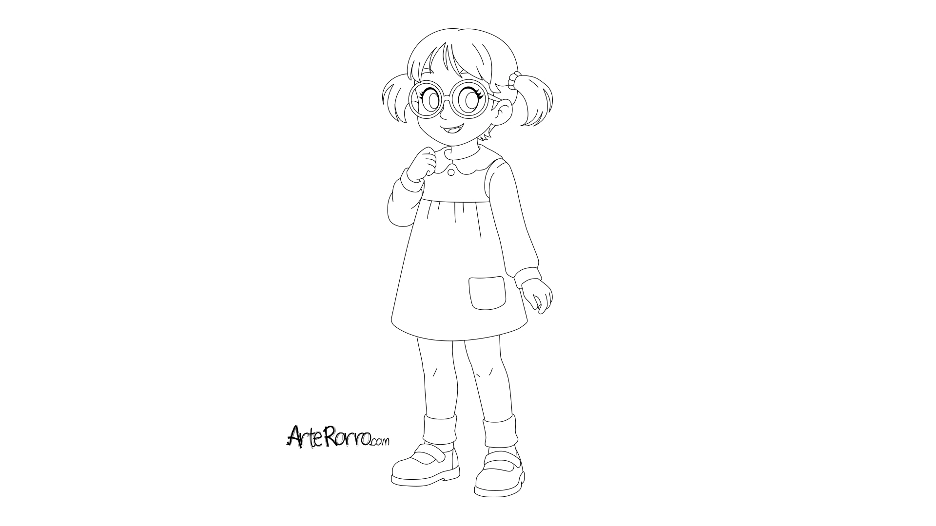 Dibujo de  La Chilindrina