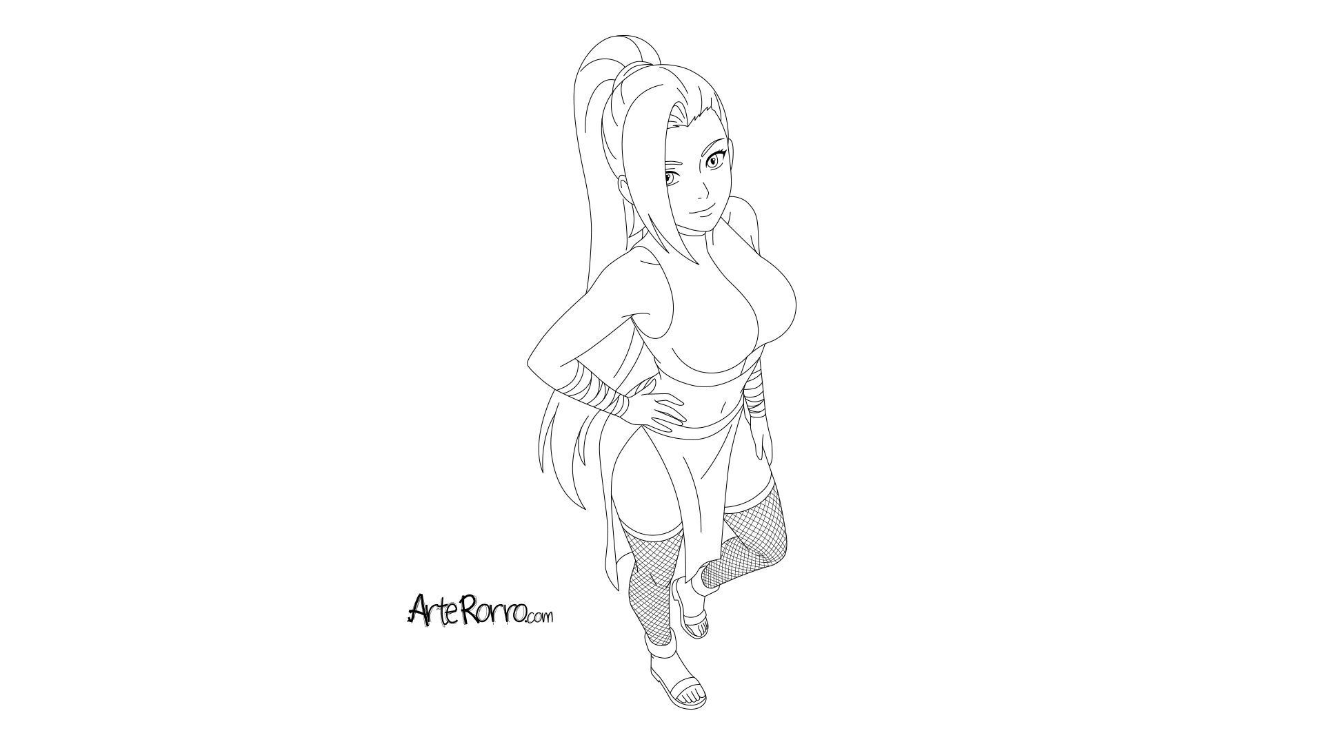 Dibujo de  Ino Yamanaka