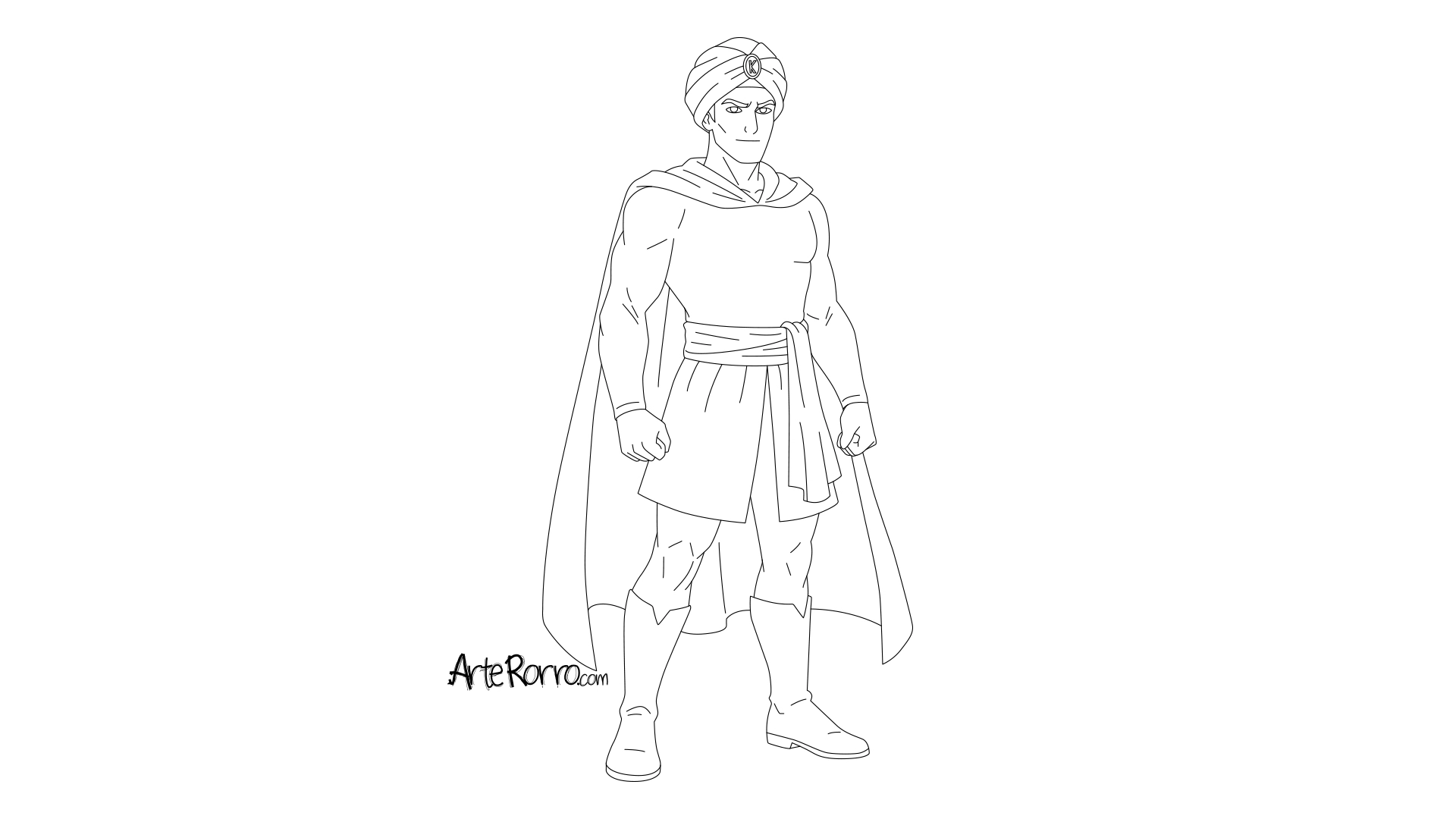 Dibujo de  Kalimán