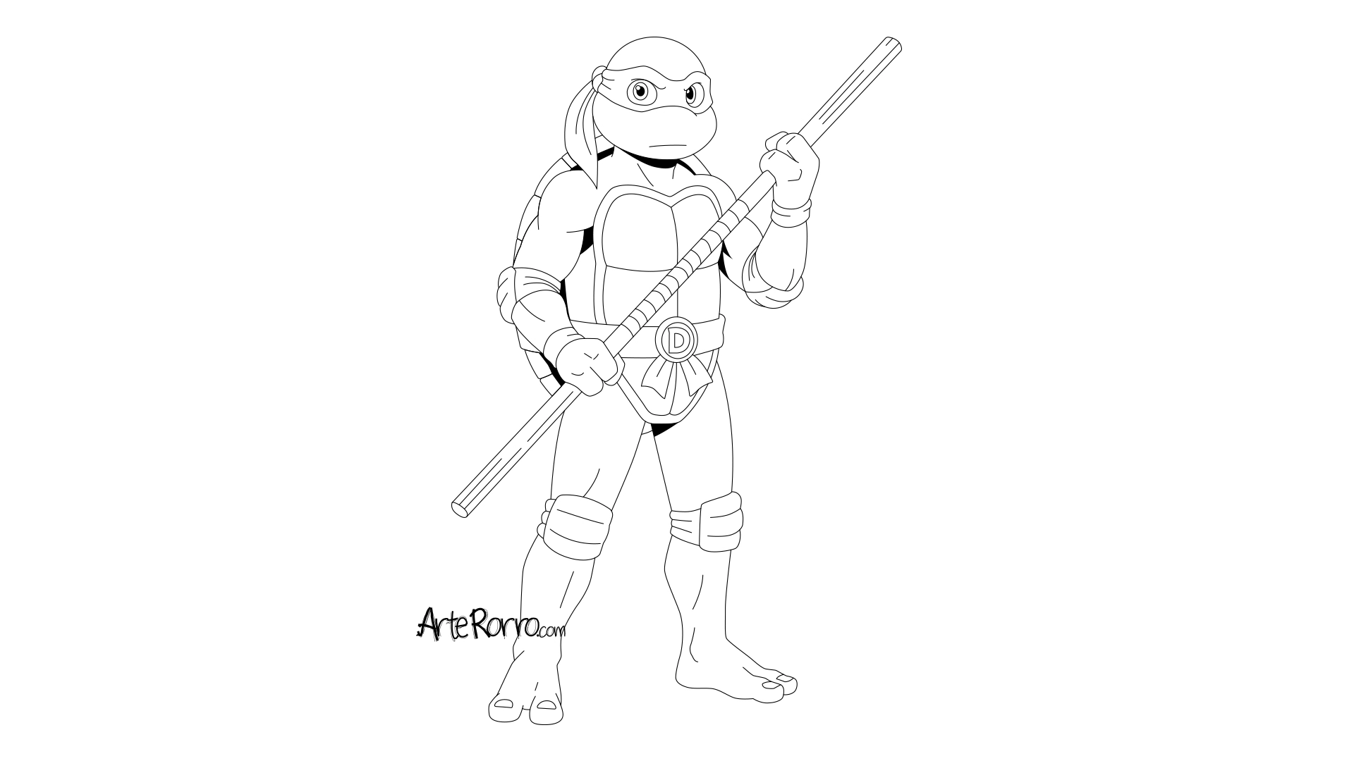 Dibujo de  Donatello