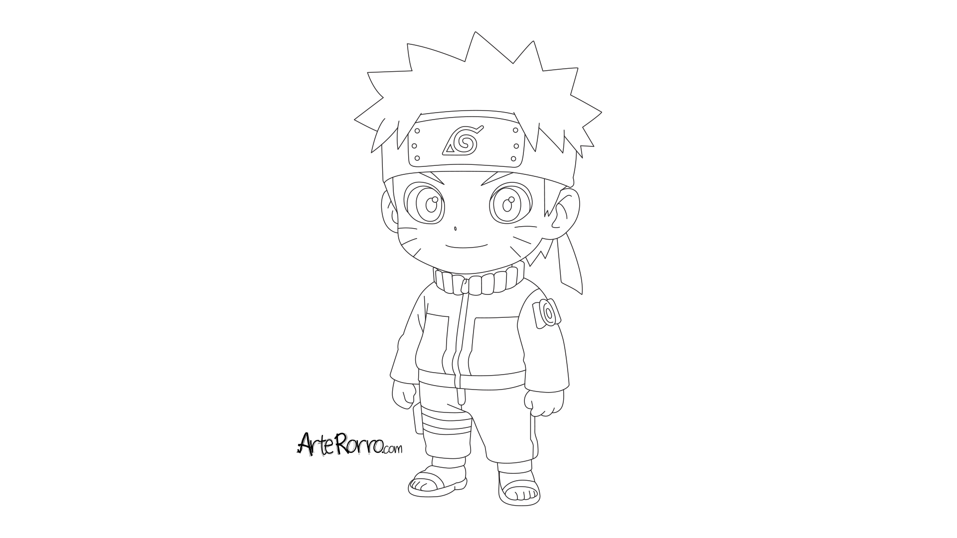 Dibujo de  Naruto