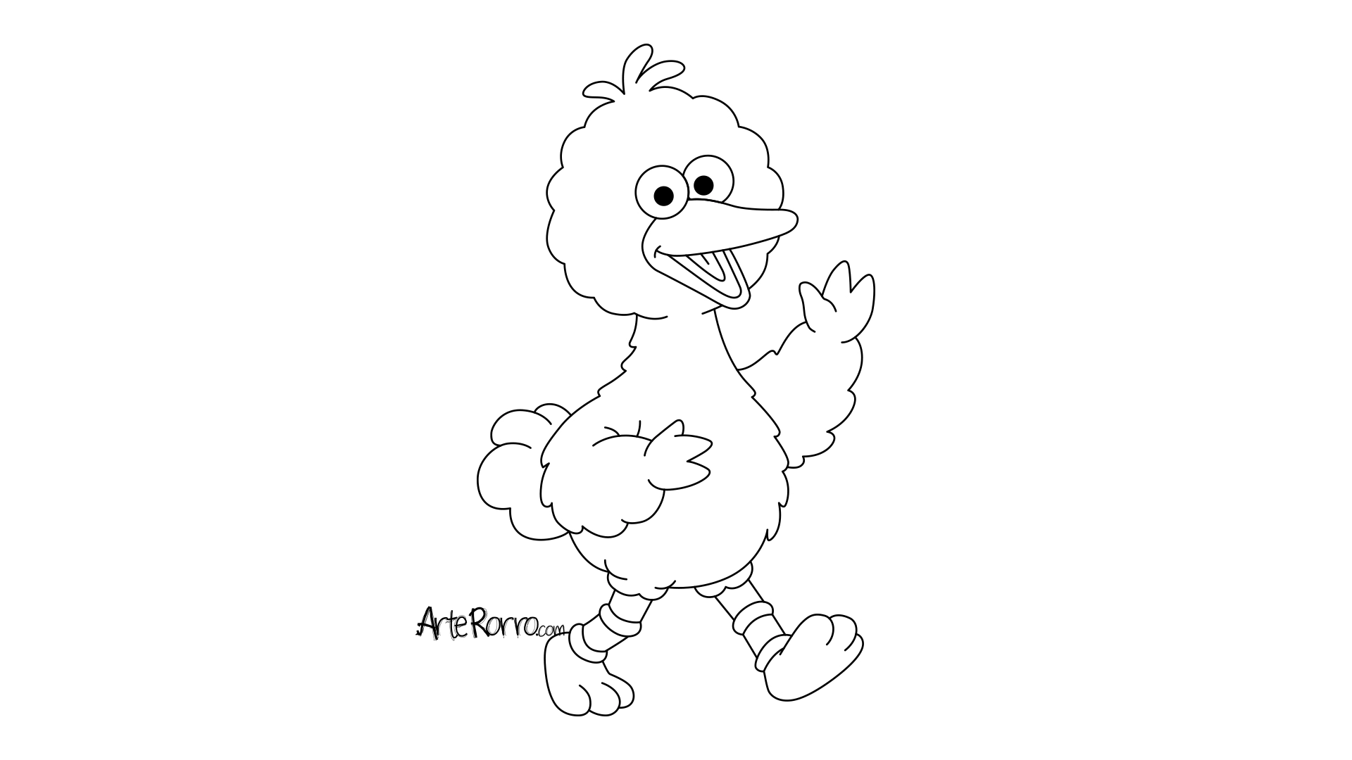 Dibujo de  Big Bird