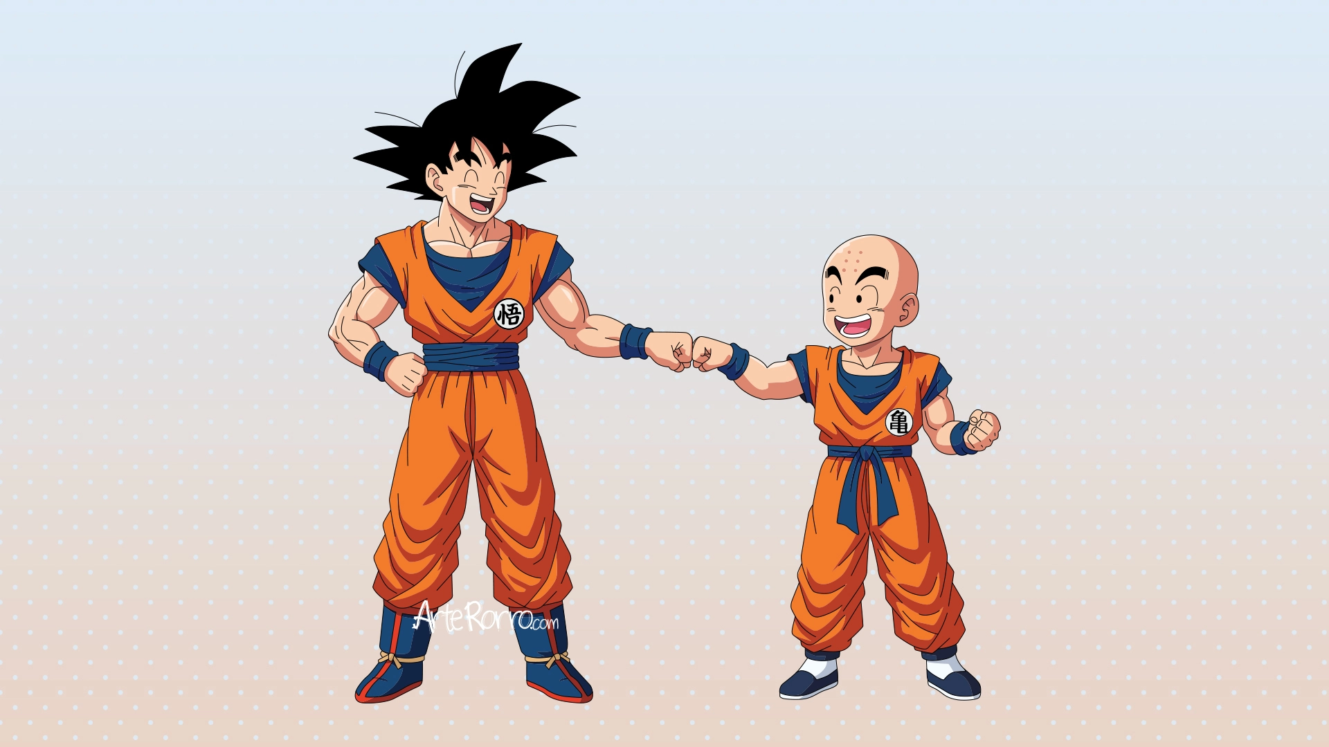 Goku y Krillin
