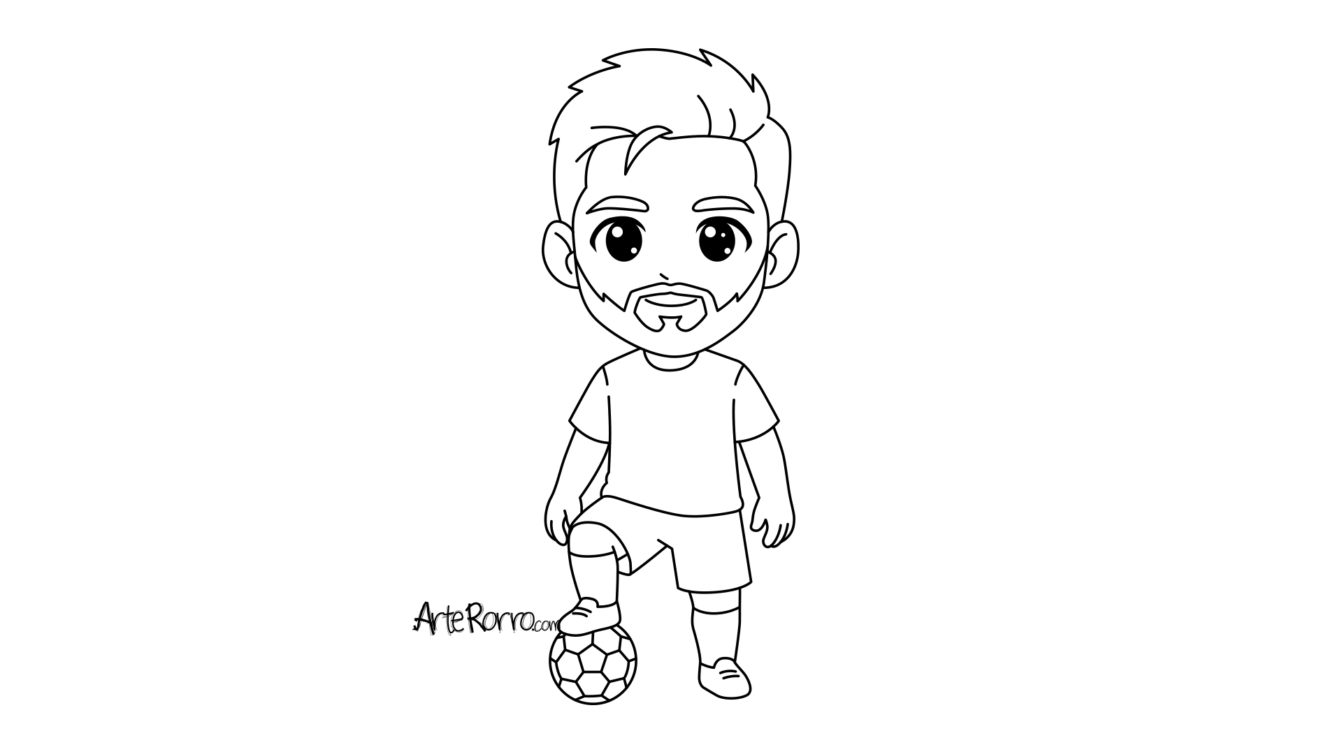 Dibujo de  Lionel Messi
