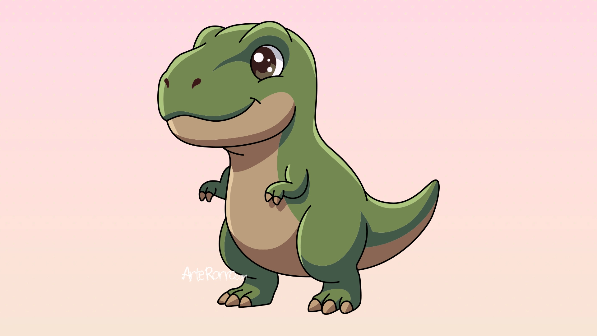 Tiranosaurio Rex Chibi