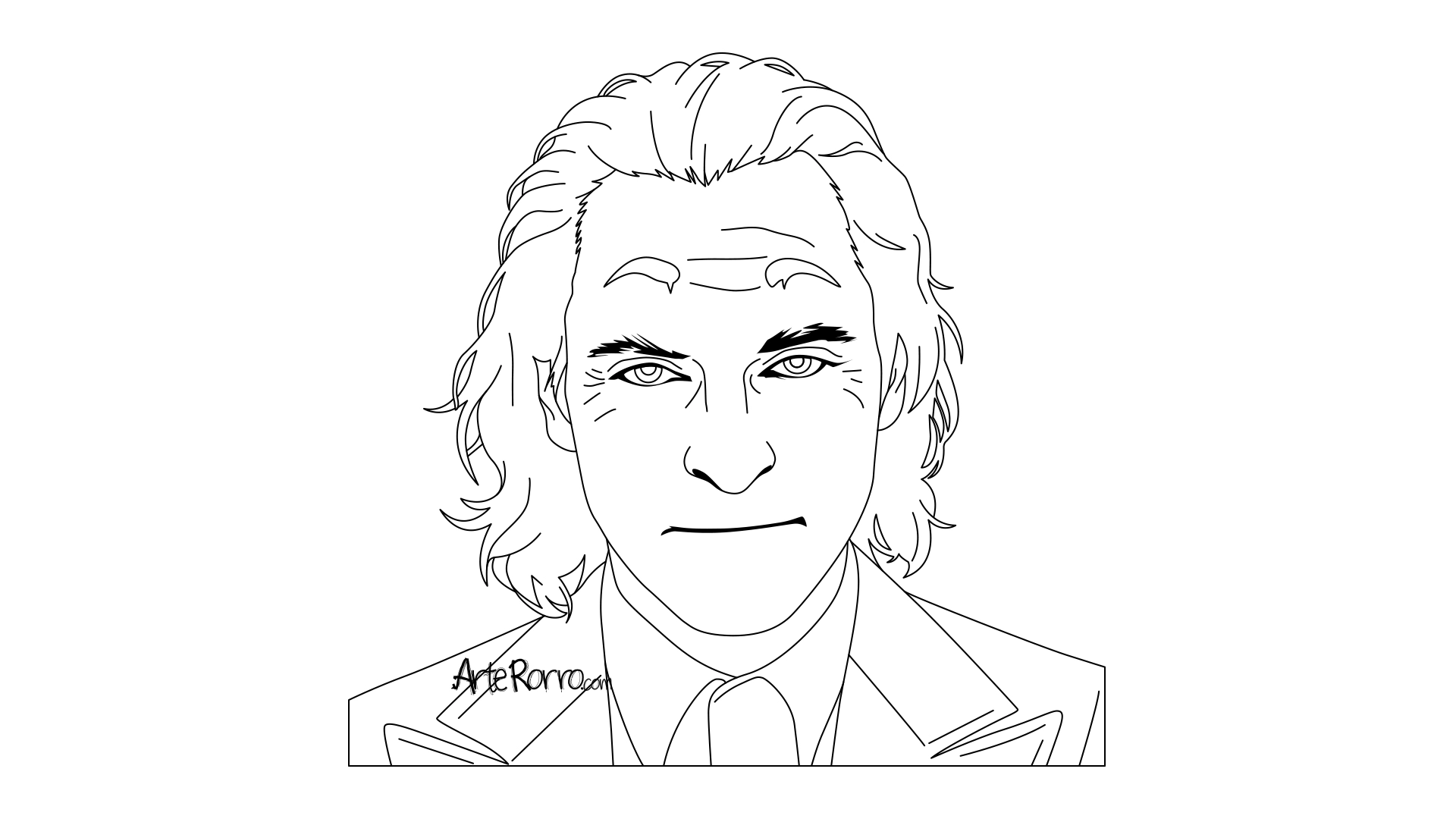 Dibujo de  El Guasón