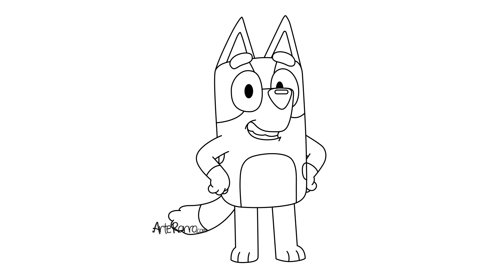 Dibujo de  Bluey