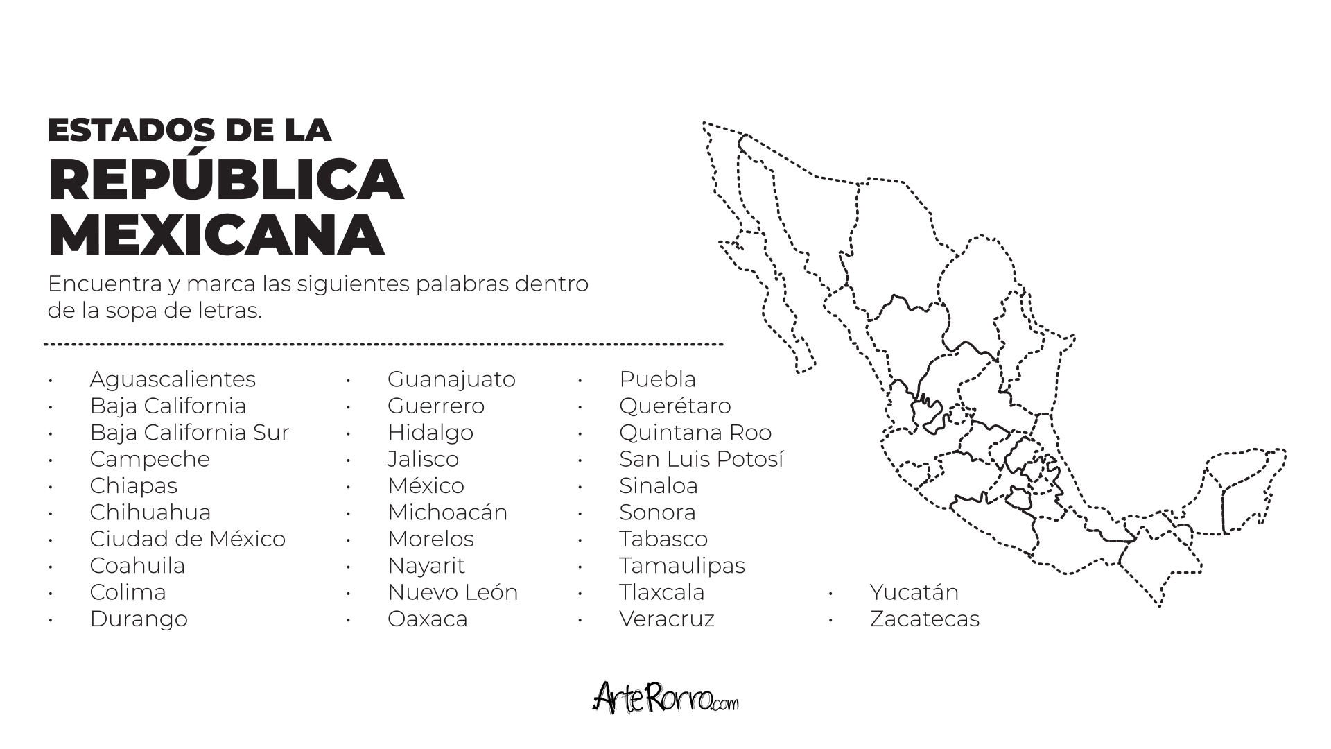 Estados de la República Mexicana